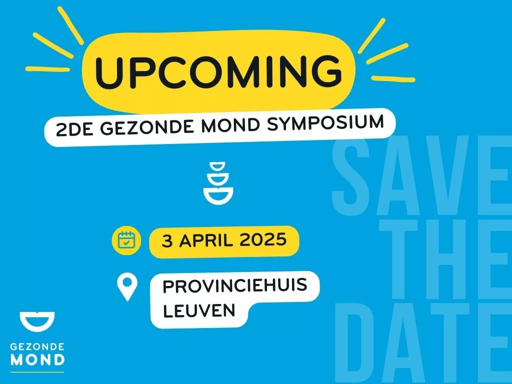 Symposium Gezonde Mond 2025: SAVE THE DATE!